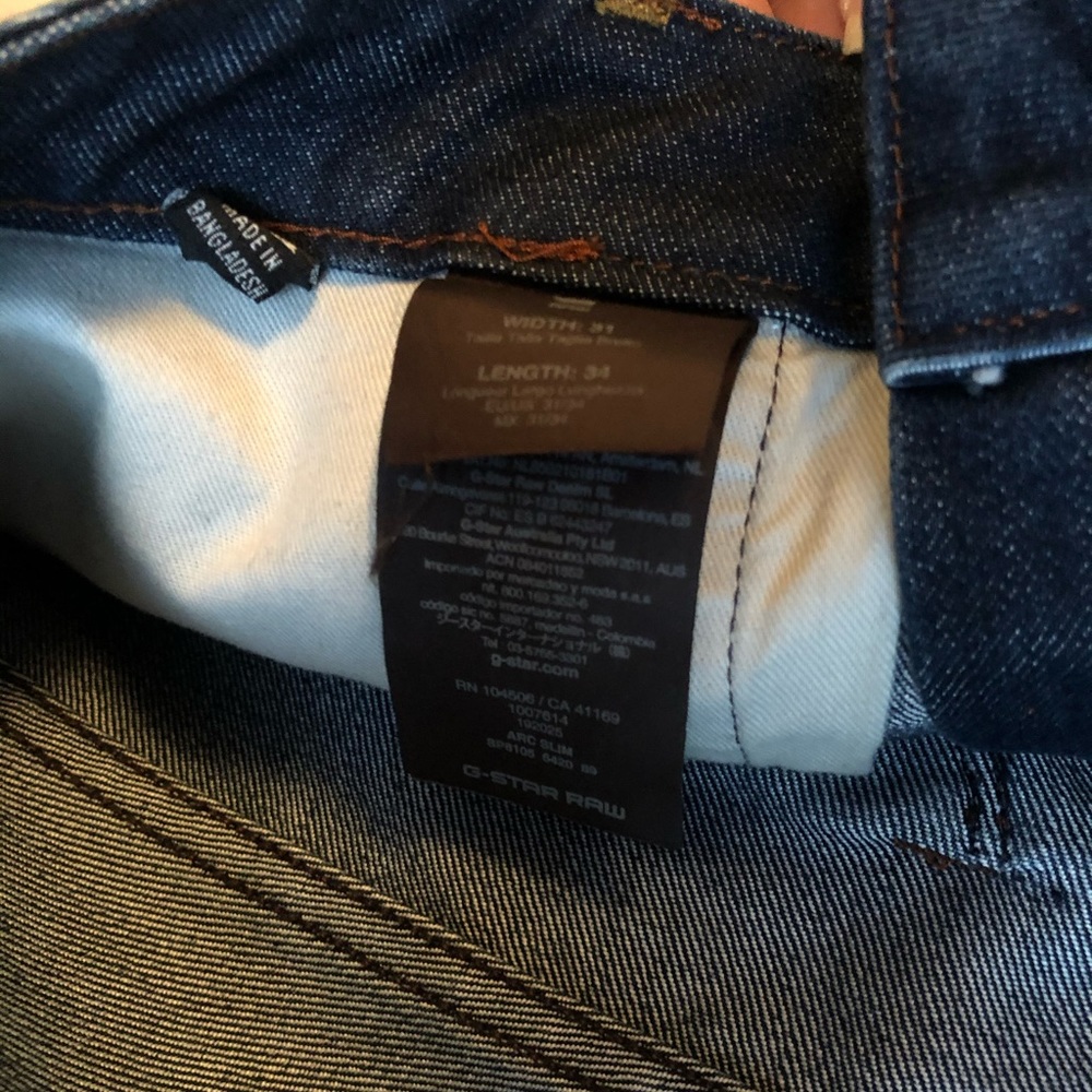 G-Star RAW Arc 3D Slim Denim Jeans - Picture 5 of 8